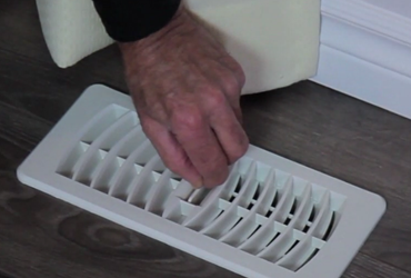 Adjusting Heat Vent Registers