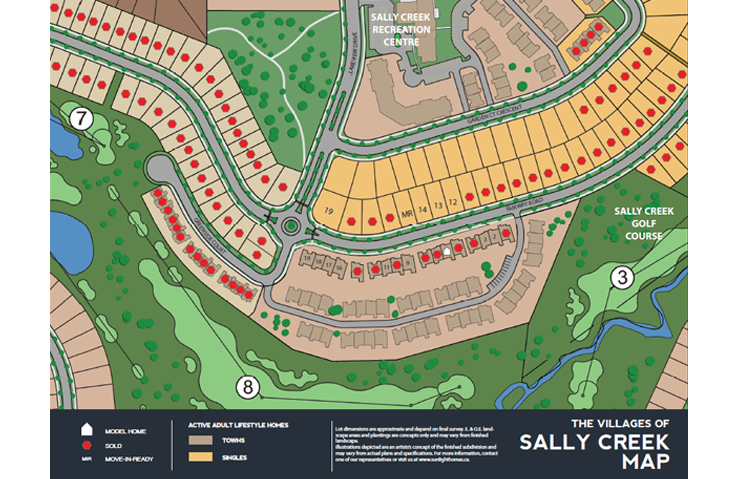 New Homes Woodstock - Community Map